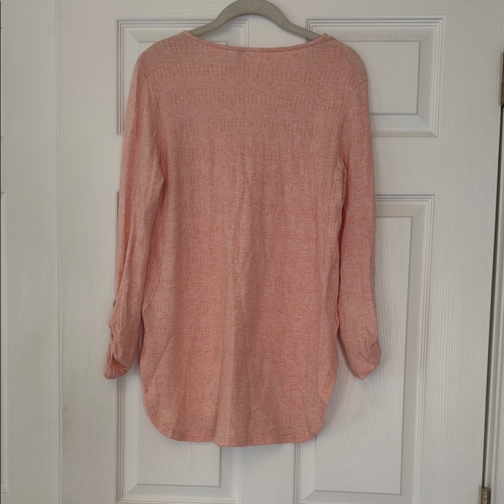 Anthropologie Coral Knit Top - Picture 2 of 3